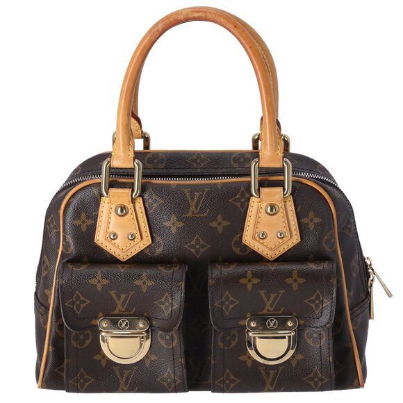 Louis Vuitton Manhattan PM Monogram Handbag M40026 Canvas - Picture 1 of 8